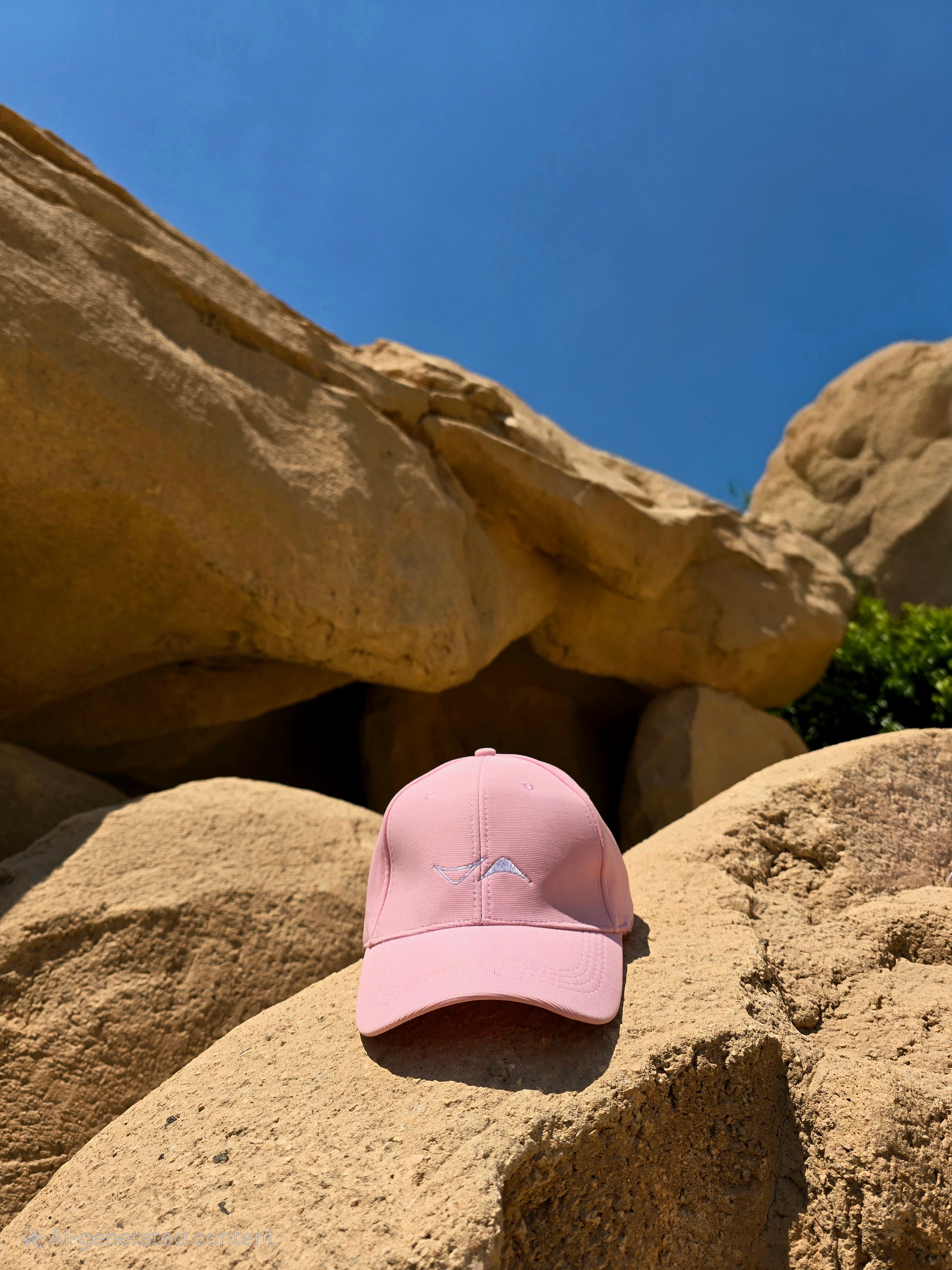Pink cap
