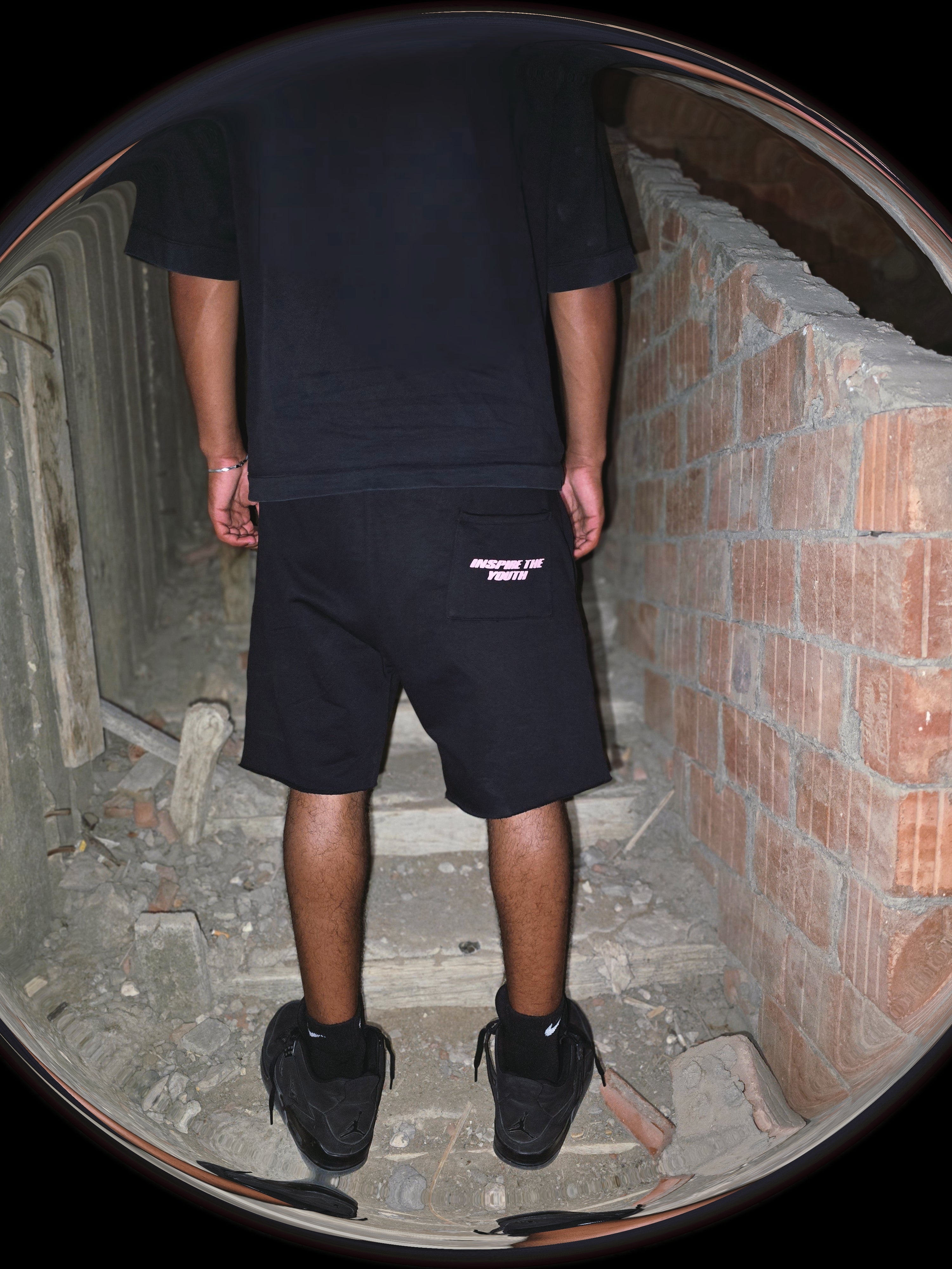 Black shorts